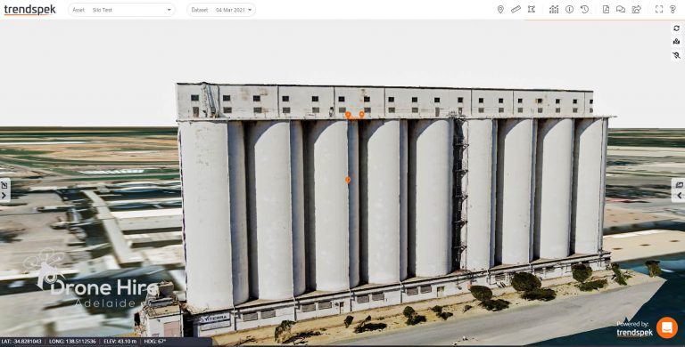 3d Render - Silo Port Adelaide Drone Hire Adelaide